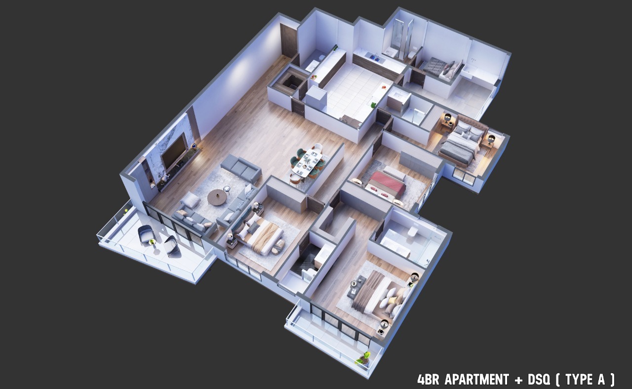 4 bedroom type A