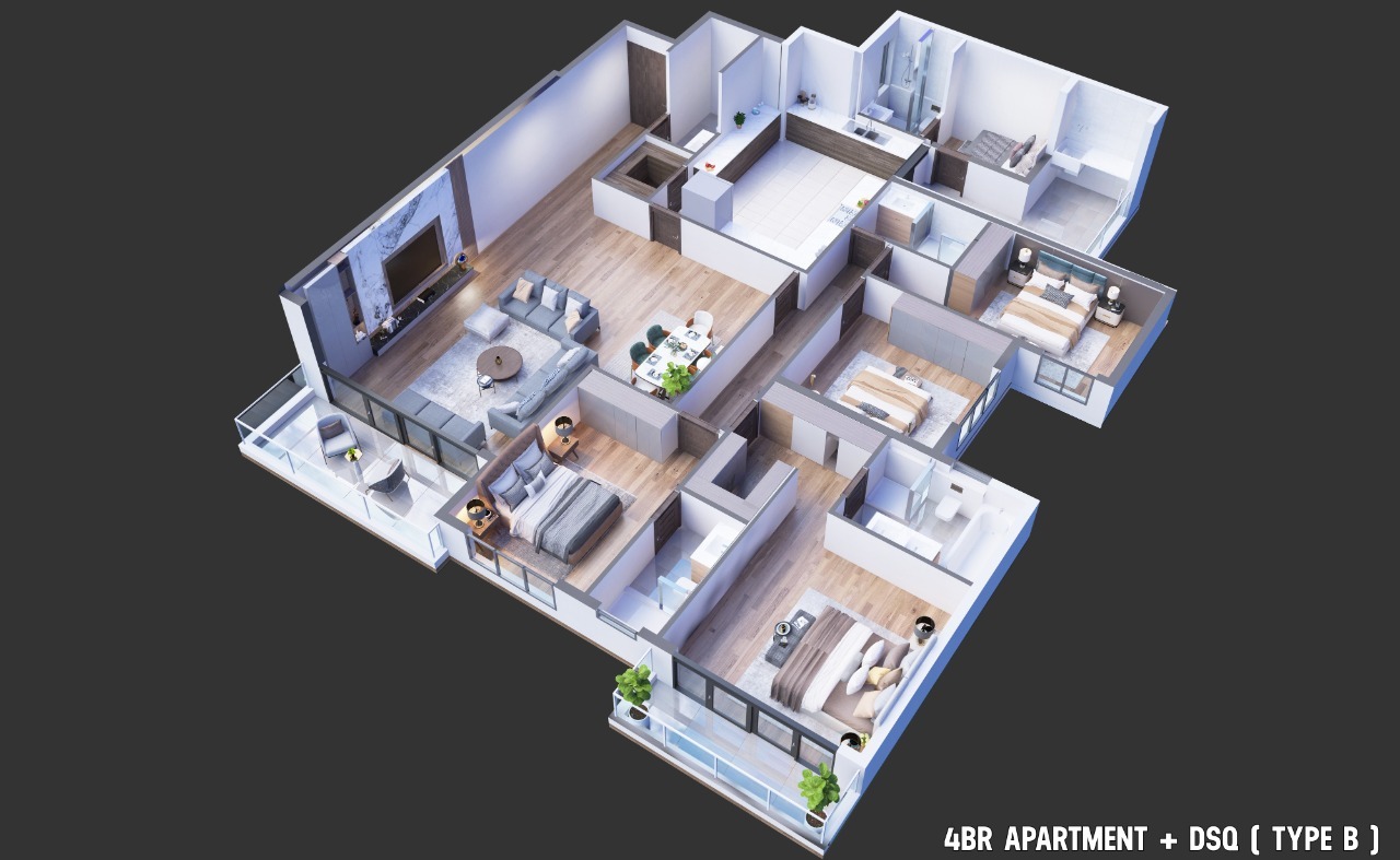 4 bedroom type B