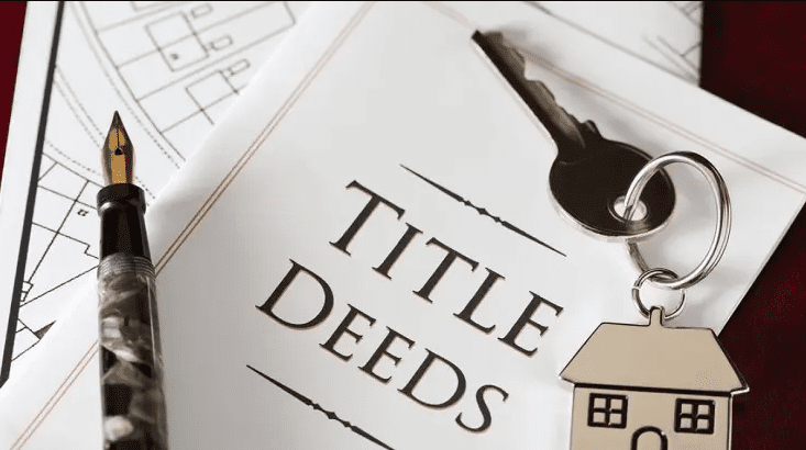 title deed security document