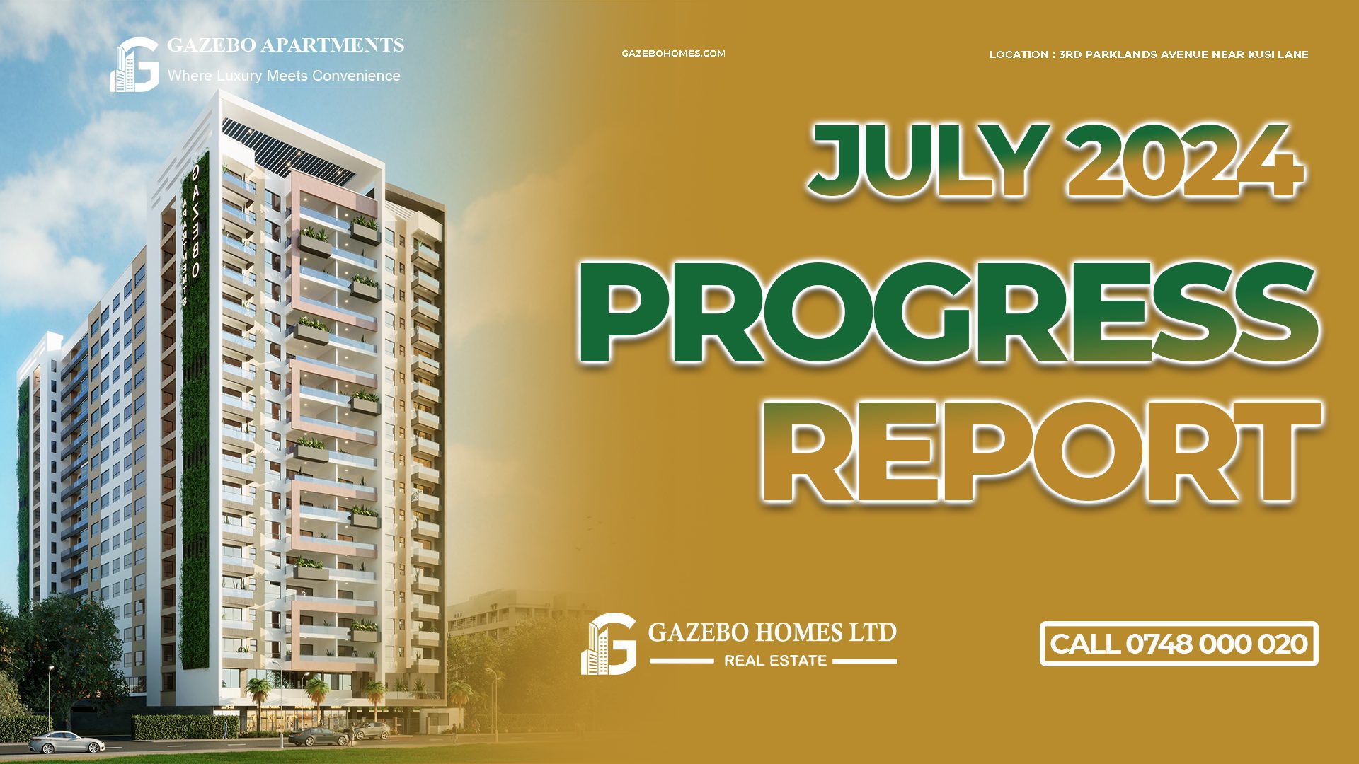 July 2024 Progress Report